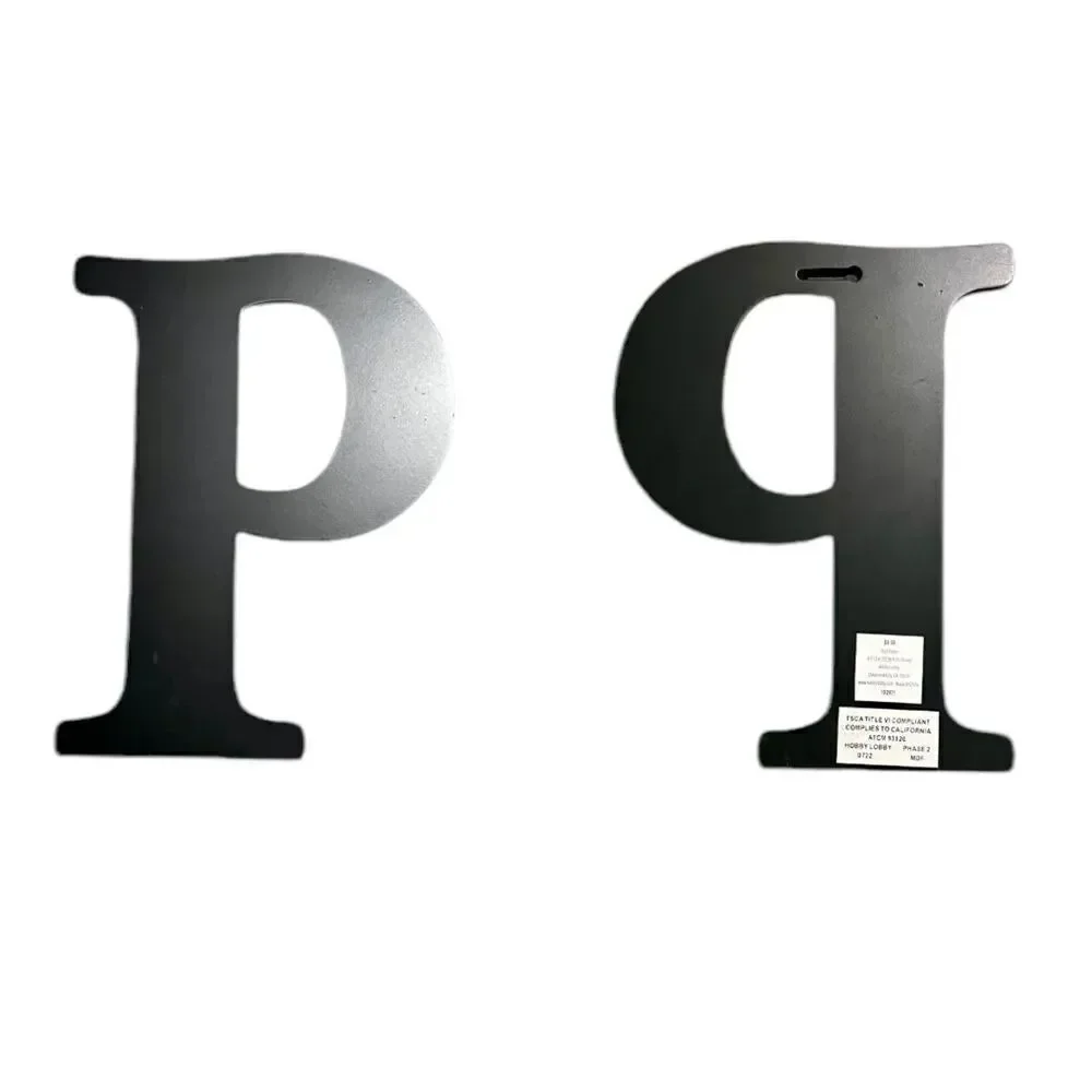 EUC “PLAY” Wall Decor Letters 12”